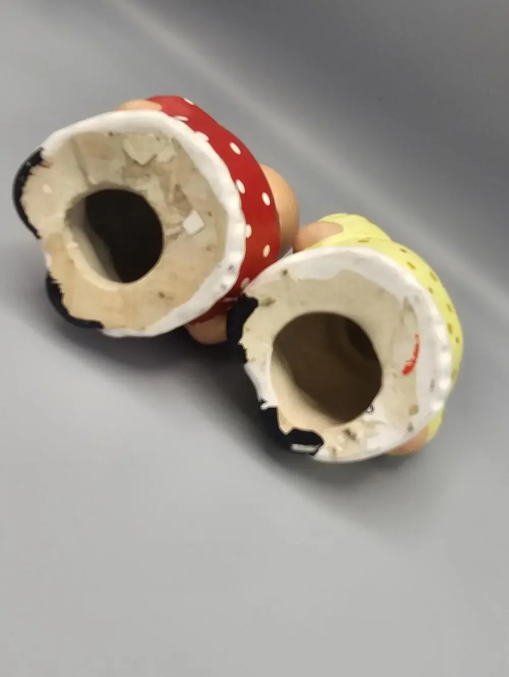 Vintage Ceramic Clown Figurines Set of 2